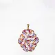 Symphony - Terence Oval-Violet Organza - 1